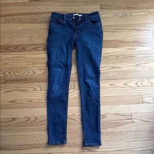 Levi's Blue Skinny Jeans Stretchy Fit